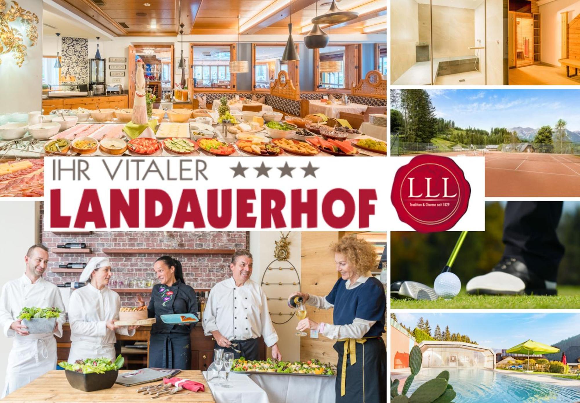 Hotel Vitaler Landauerhof Schladming Exterior foto